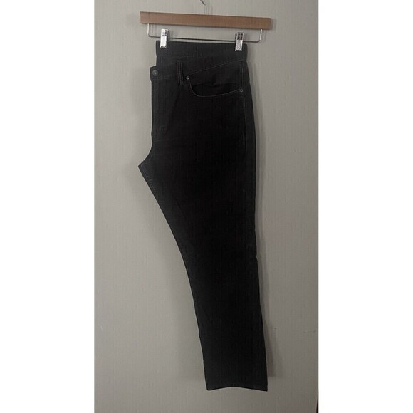 Gap 1969 Women’s Washed Black Corduroy Boot Cut Pants 38x32 - Picture 1 of 7